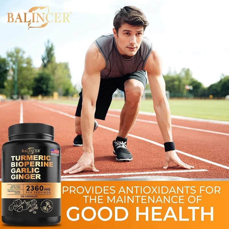 BioHack Balincer Turmeric Extract – Anti-Inflammatory Support for Joint, Muscle, and Immune System Health