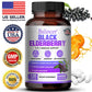 BioHack Black Elderberry Capsules – Immune Health & Skin Support with Vitamin C & Zinc